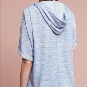 Anthropologie Dolan Hooded Marble Pullover